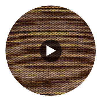 Pohaka Multi Color Grasscloth | Phillipe Romano Circular Swatch | DW