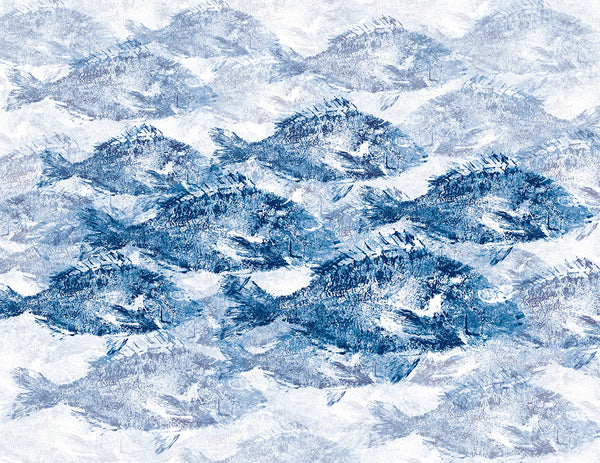 Poissons M2501-3 Wallcovering | Tres Tintas