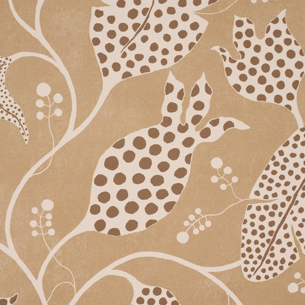 Polka Dot Jungle CARAMEL | Schumacher - Image 8