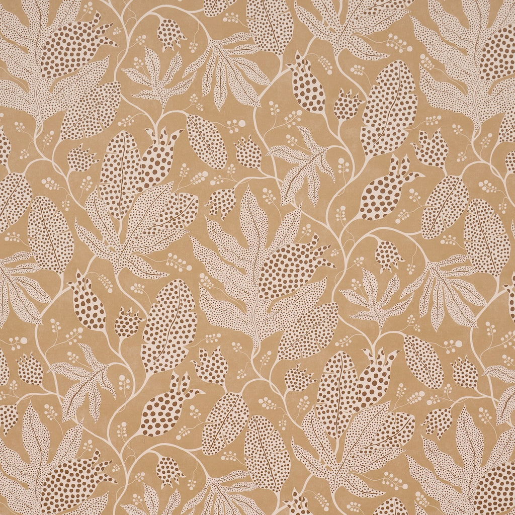 Polka Dot Jungle CARAMEL | Schumacher - Image 1