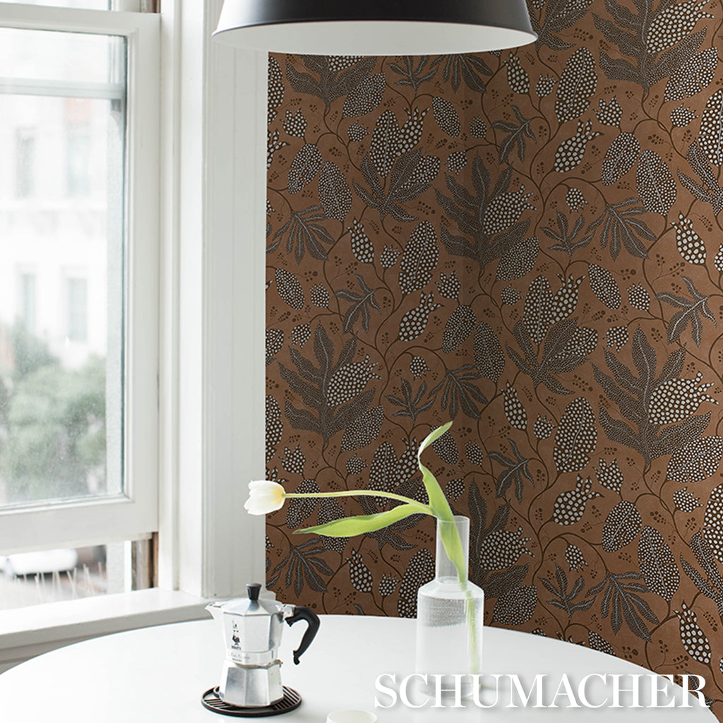 POLKA DOT JUNGLE TERRACOTTA | Schumacher - Image 10