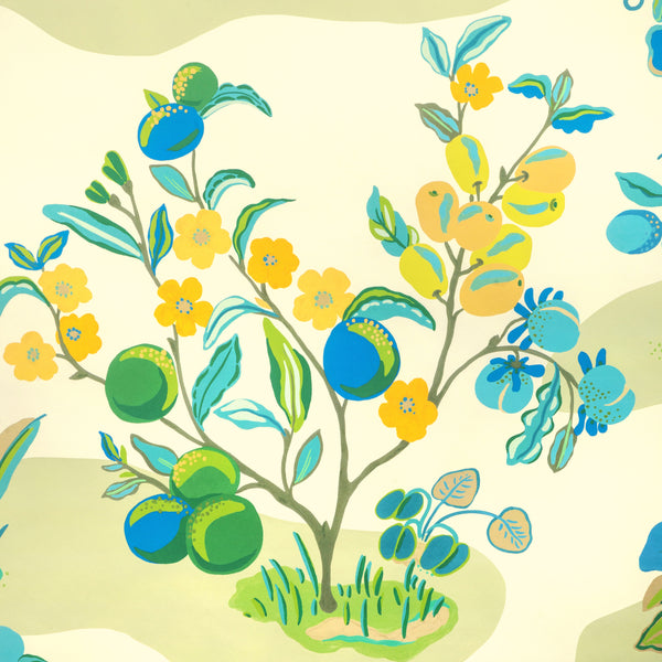 Pomelo - Marine Wallcovering | Kravet