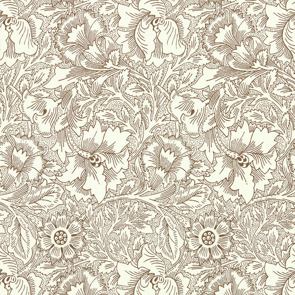 Poppy Cream/Chocolate | Morris & Co.