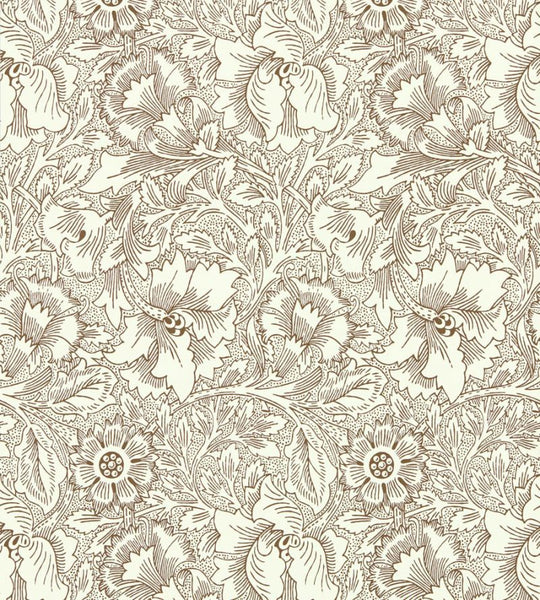 Poppy Wallpaper Cream  | William Morris