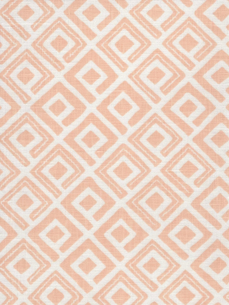 Powder Peach on White Linen