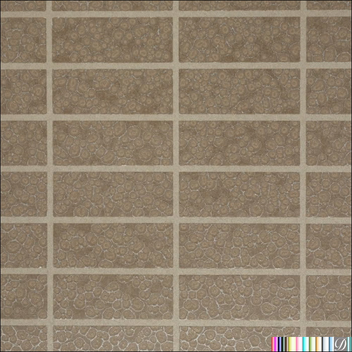 Panino's Patina Squares | Hollywood Wallcoverings