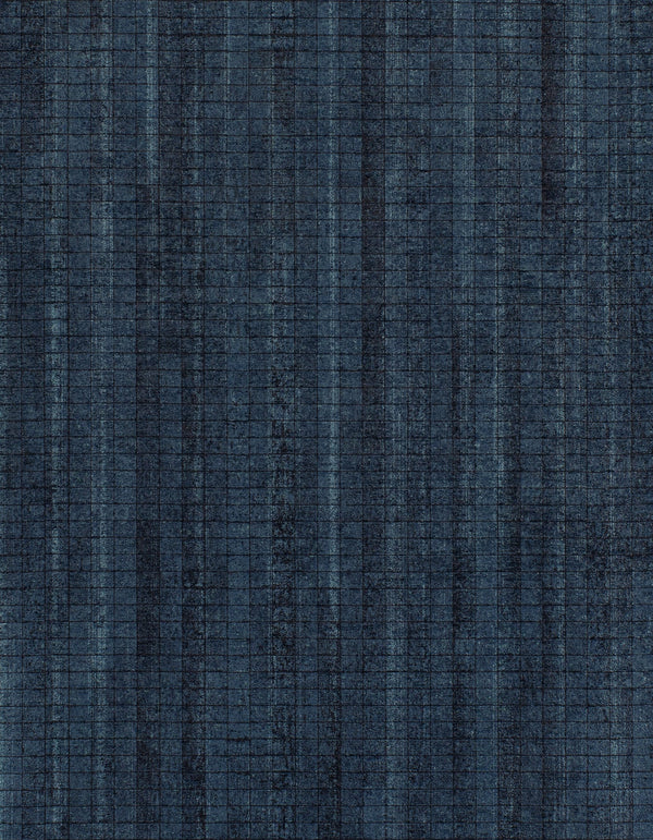 Prague Aurum Deep Sapphire Wallcovering | Phillipe Romano