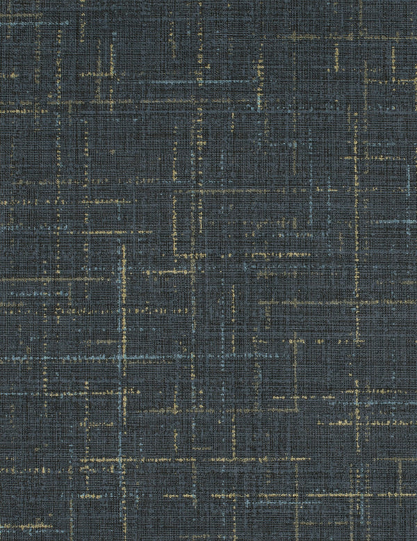 Prague Fenwick Indigo Wallcovering | Phillipe Romano