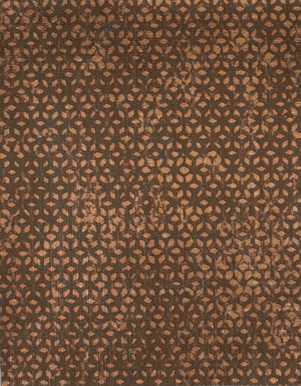 Prague Trove Russet Mylar Wallcovering | Phillipe Romano