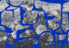 Prehistoric Flowers Blue