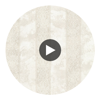 Presque Isle Light Grey Regal Stripe Wallcovering Circular Swatch | LA Walls