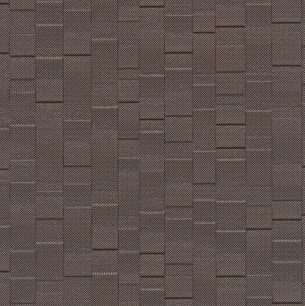 Parallelo Assertive - Dark Brown Commercial Wallcovering | Koroseal