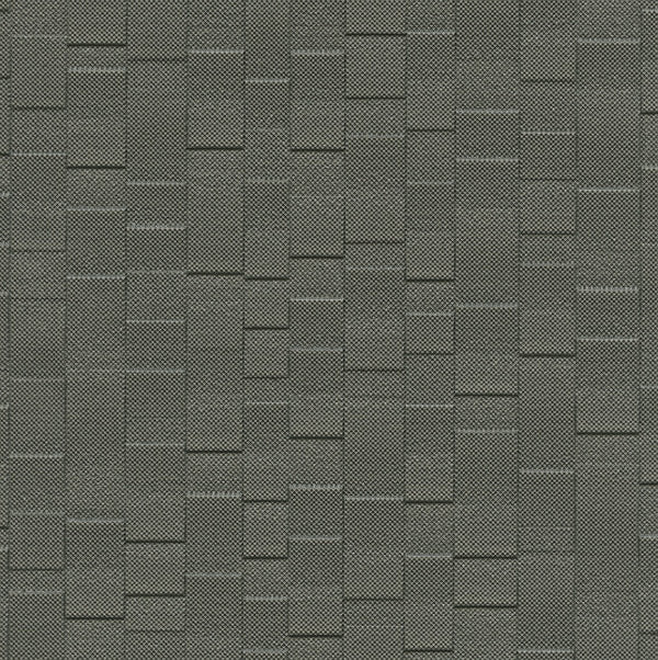 Parallelo Silhouette - Gray Commercial Wallcovering | Koroseal