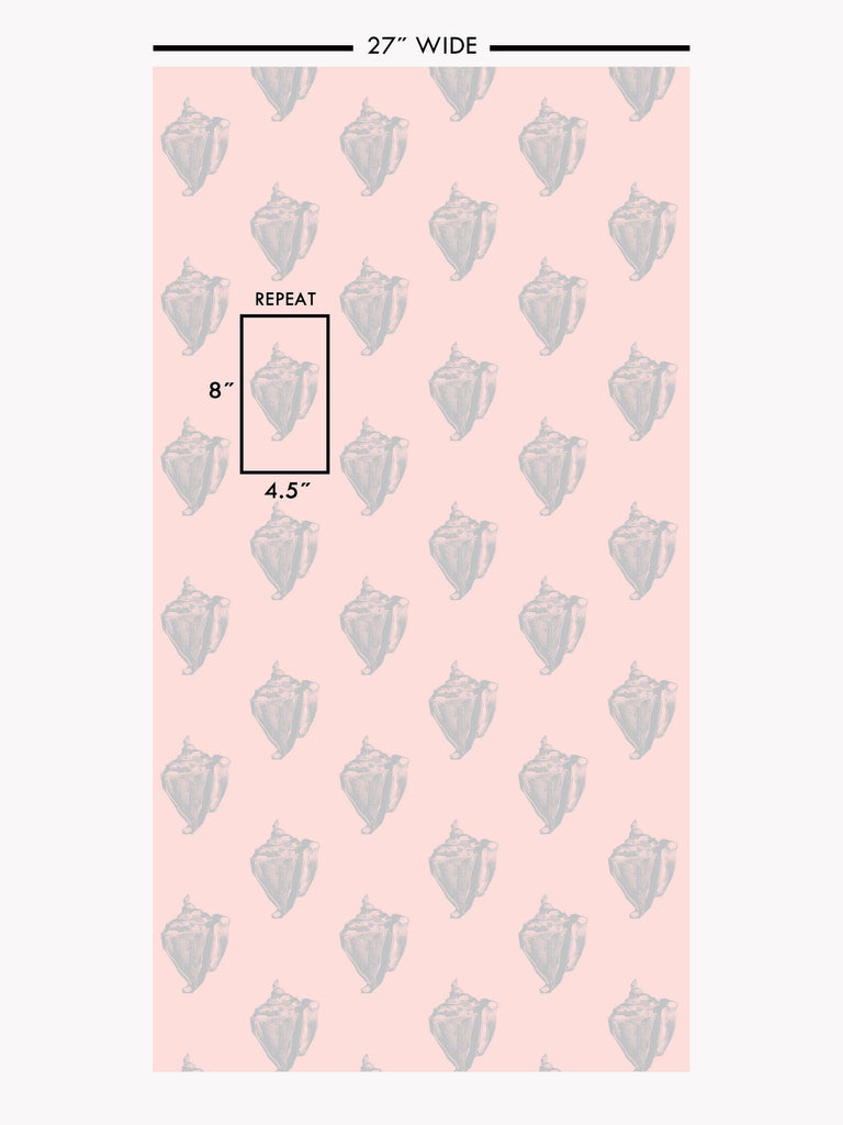Conch Bermuda Wallcovering | FallingStar Studio