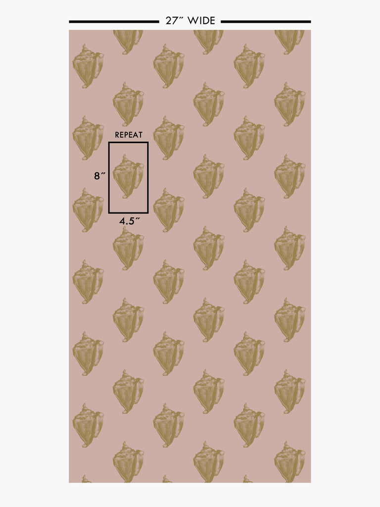 Conch Bimini Wallcovering | FallingStar Studio