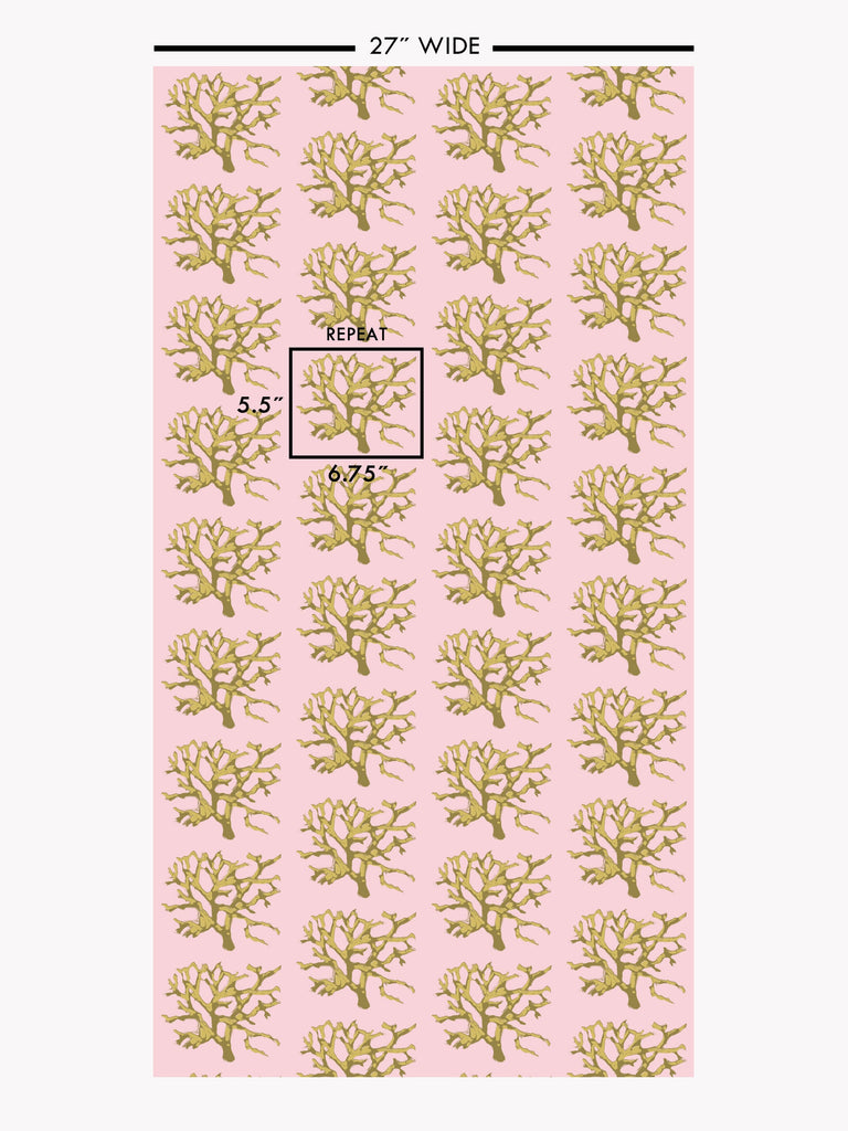 Coral Fiji Wallcovering | FallingStar Studio