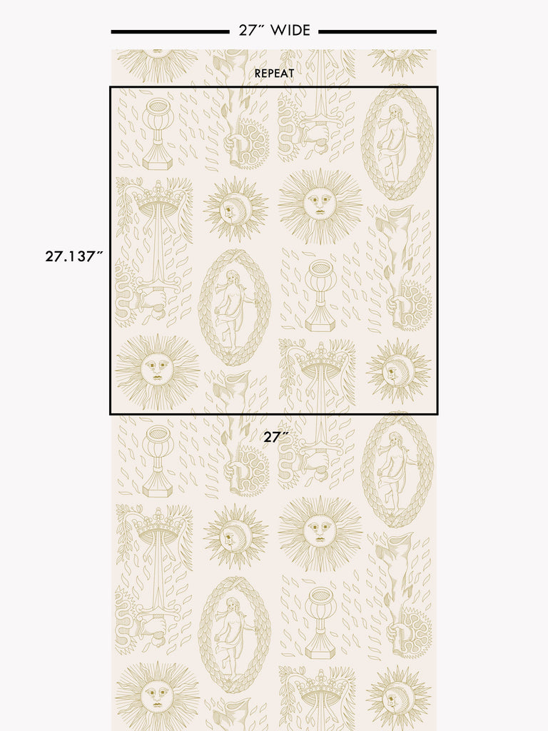 Grimaud Arcanes Wallcovering | FallingStar Studio