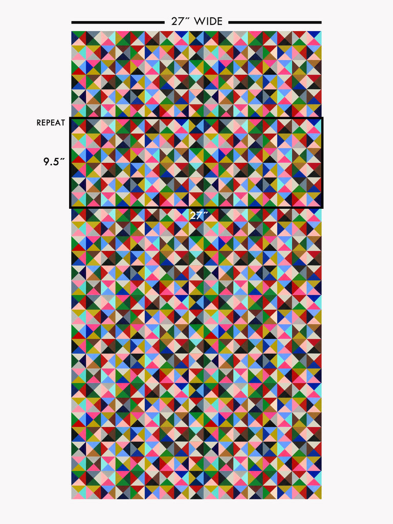 Harlequin Vibrance Wallcovering | FallingStar Studio