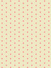 Heart and Soul Small, Pink on Yellow Wallcovering | FallingStar Studio
