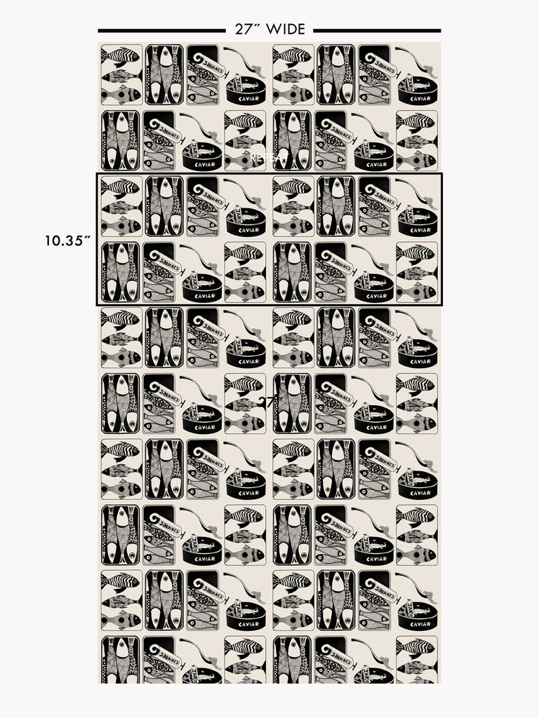 Hors d’Oeuvres Ossetra Wallcovering | FallingStar Studio