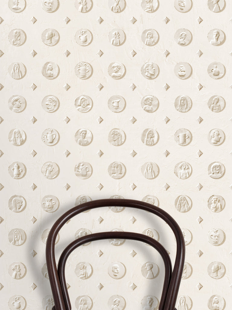 Medals Plaster Wallcovering | FallingStar Studio