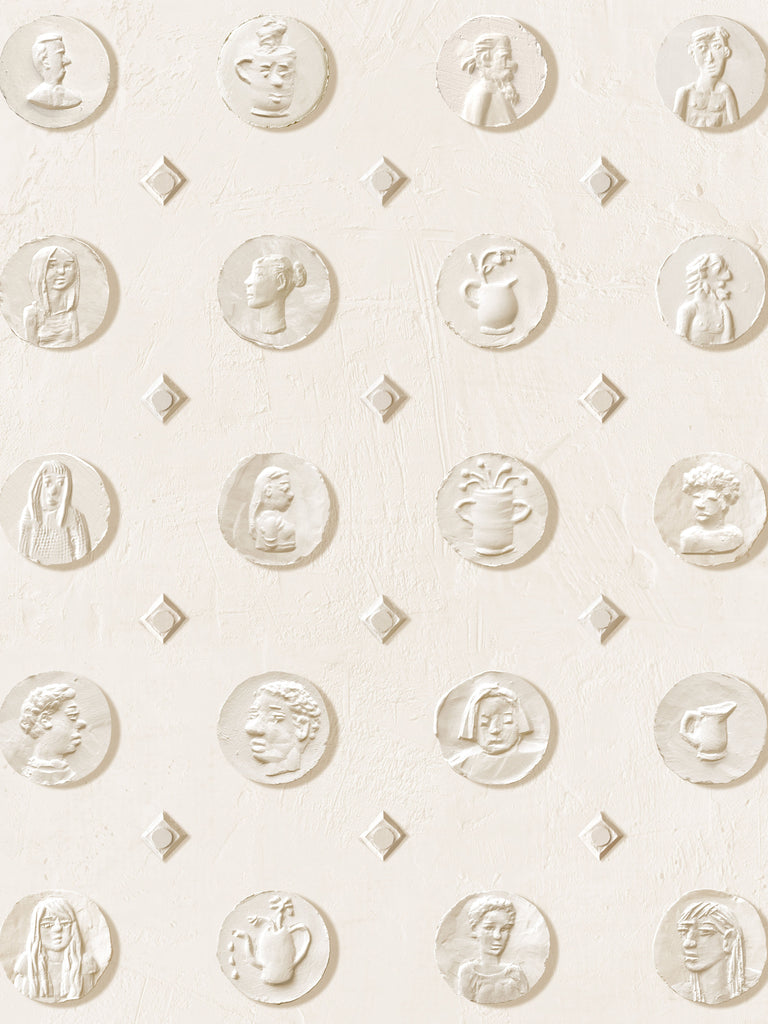 Medals Plaster Wallcovering | FallingStar Studio