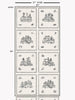 Willow Large, Charcoal Wallcovering | FallingStar Studio