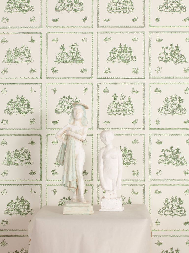 Willow Small, Moss Wallcovering | FallingStar Studio