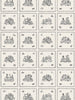 Willow Small, Charcoal Wallcovering | FallingStar Studio