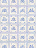 Willow Small, Cobalt Wallcovering | FallingStar Studio