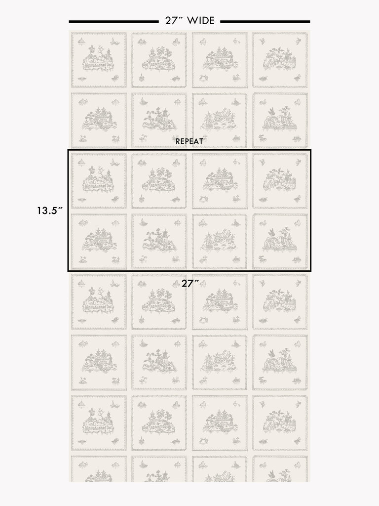Willow Small, Mist Wallcovering | FallingStar Studio