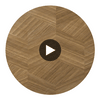 Programa Piento Durable Vinyl | Hollywood Wallcoverings Circular Swatch | Hollywood Wallcoverings