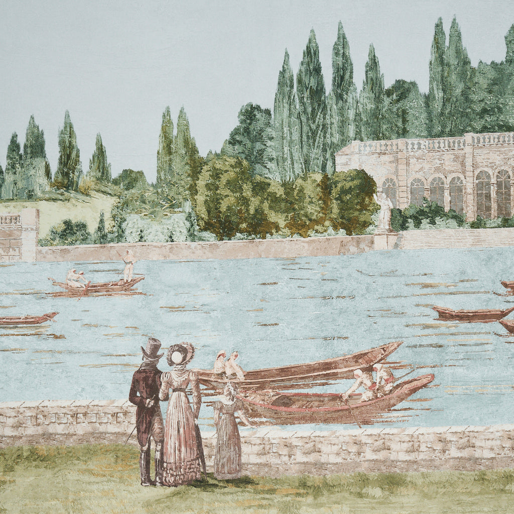 Promenade 4 Panel Set SKY | Schumacher - Image 12