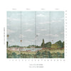 Promenade 4 Panel Set SKY | Schumacher - Image 4