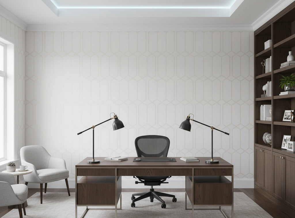 Provacetero Posa Wallcovering - office room setting