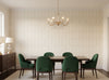 Provacetero Posa Wallcovering - dining room room setting