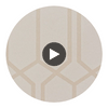 Provacetero Posa Wallcovering Circular Swatch | DW