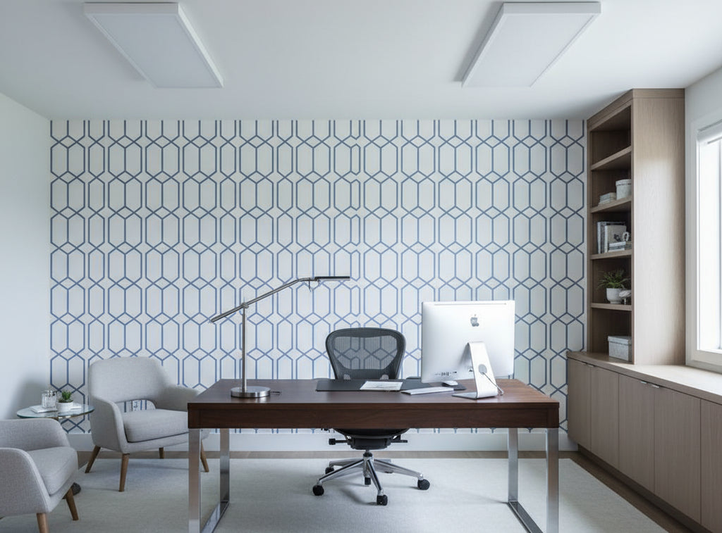 Provacetero Posa Wallcovering - office room setting