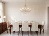 Provacetero Posa Wallcovering - dining room room setting