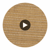Puna Drive - Natural Grassweave | Hollywood Wallcoverings Circular Swatch | Hollywood Wallcoverings