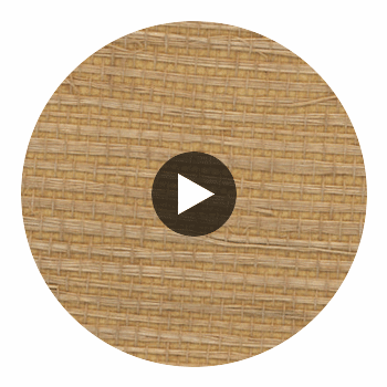 Puna Drive - Natural Grassweave | Hollywood Wallcoverings Circular Swatch | Hollywood Wallcoverings