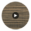 Puna Drive - Natural Grassweave | Hollywood Wallcoverings Circular Swatch | Hollywood Wallcoverings