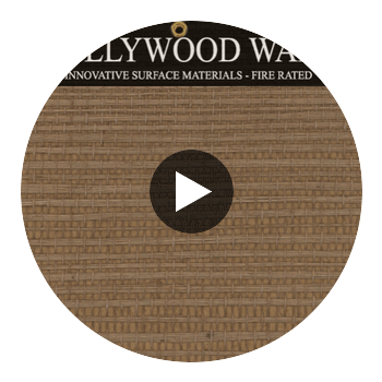 Puna Drive - Natural Grassweave | Hollywood Wallcoverings Circular Swatch | Hollywood Wallcoverings