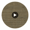 Puna Drive - Natural Grassweave | Hollywood Wallcoverings Circular Swatch | Hollywood Wallcoverings