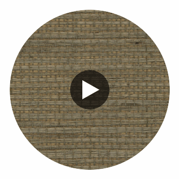 Puna Drive - Natural Grassweave | Hollywood Wallcoverings Circular Swatch | Hollywood Wallcoverings