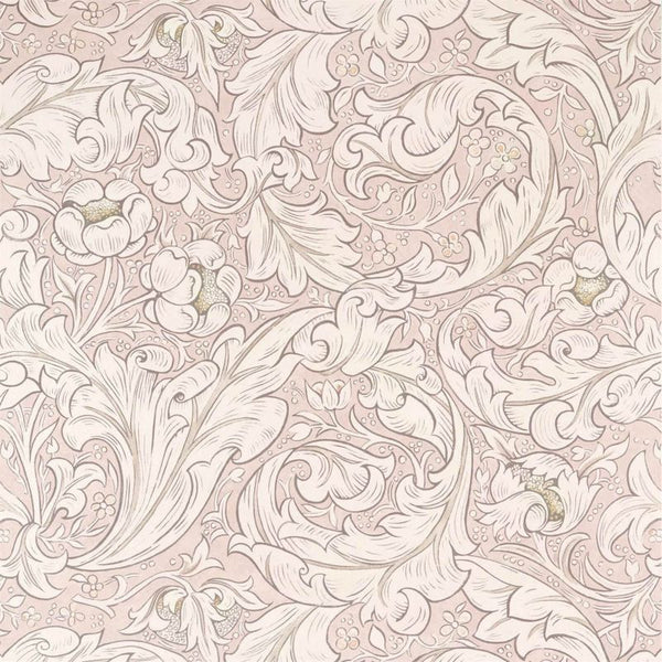 Pure Bachelors Button Faded Sea Pink Wallcovering | William Morris