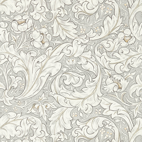 Bachelors Button Stone/Linen | Morris & Co.