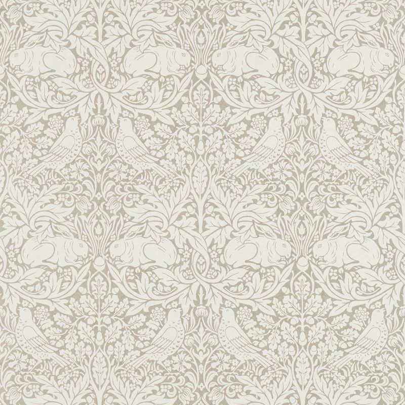 Pure Brer Rabbit Wallpaper Gilver  | William Morris