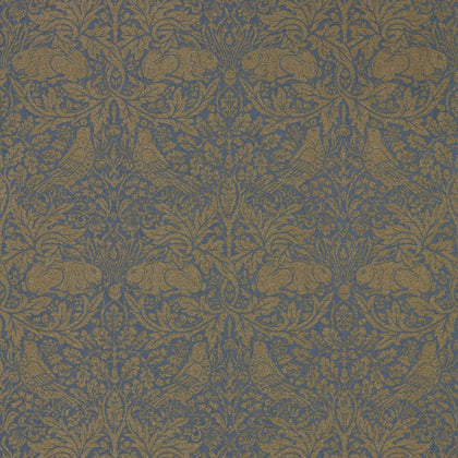 Pure Brer Rabbit Gold Ink Wallcovering | William Morris
