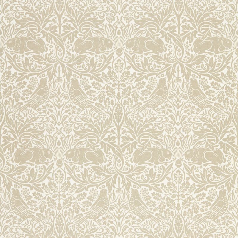 Pure Brer Rabbit Wallpaper Linen  | William Morris